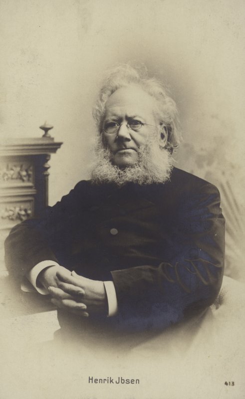 Henrik Ibsen, dramaturgo noruego de Norwegian Photographer