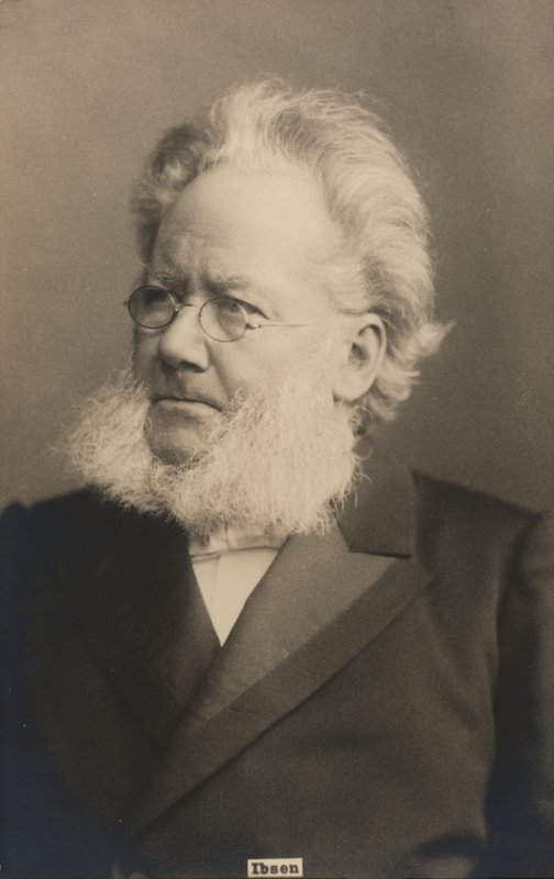 Henrik Ibsen, dramaturgo y poeta noruego de Norwegian Photographer
