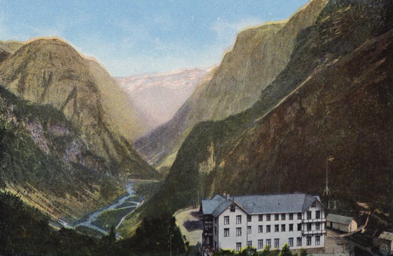 Norge / Noruega: Stalheim (foto en color) de Norwegian Photographer