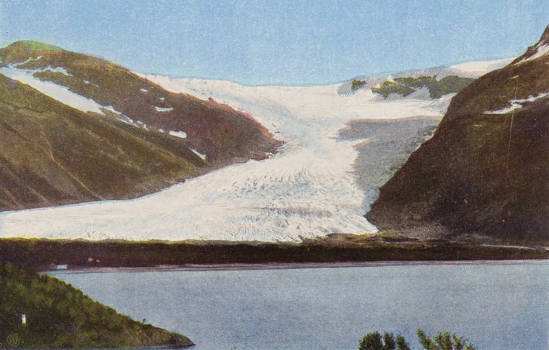 Norge / Noruega: Svartisen (foto en color) de Norwegian Photographer