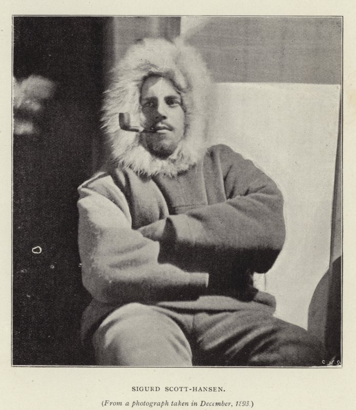 Sigurd Scott-Hansen (foto en blanco y negro) de Norwegian Photographer