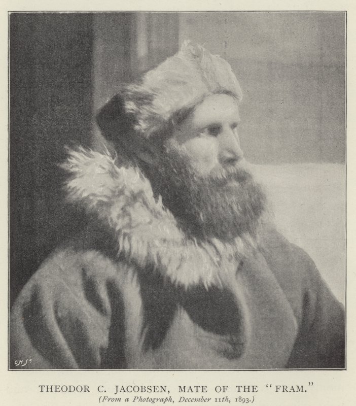 Theodor C Jacobsen, compañero del "Fram" de Norwegian Photographer