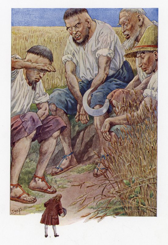 Ilustración para Los viajes de Gulliver de Onfray de Breville Job