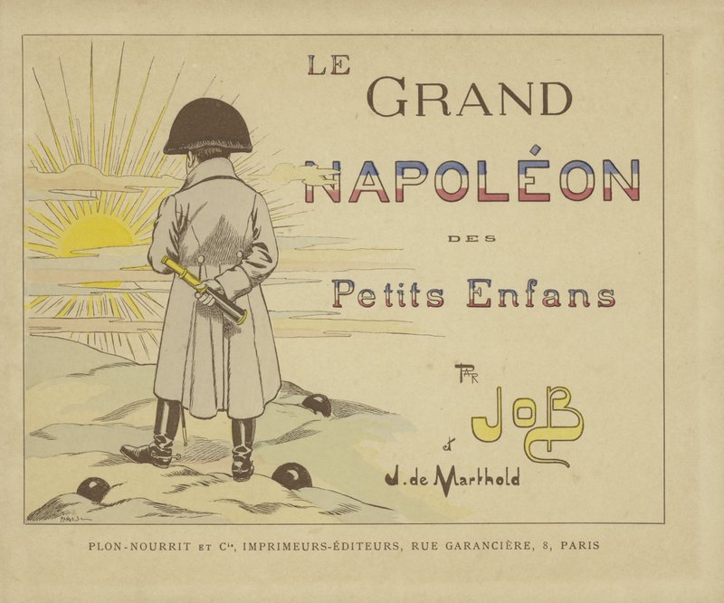 Portada de Le Grand Napoléon des Petits Enfants de Onfray de Breville Job