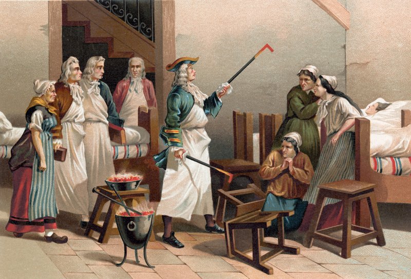 Boerhaave y las mujeres histéricas en el hospital de Leiden de P. Ros