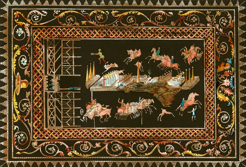 Carrera de carros de P. Sellier