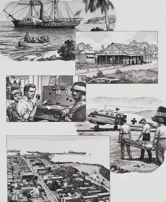 Darwin, Australia de Pat (1907-95) Nicolle