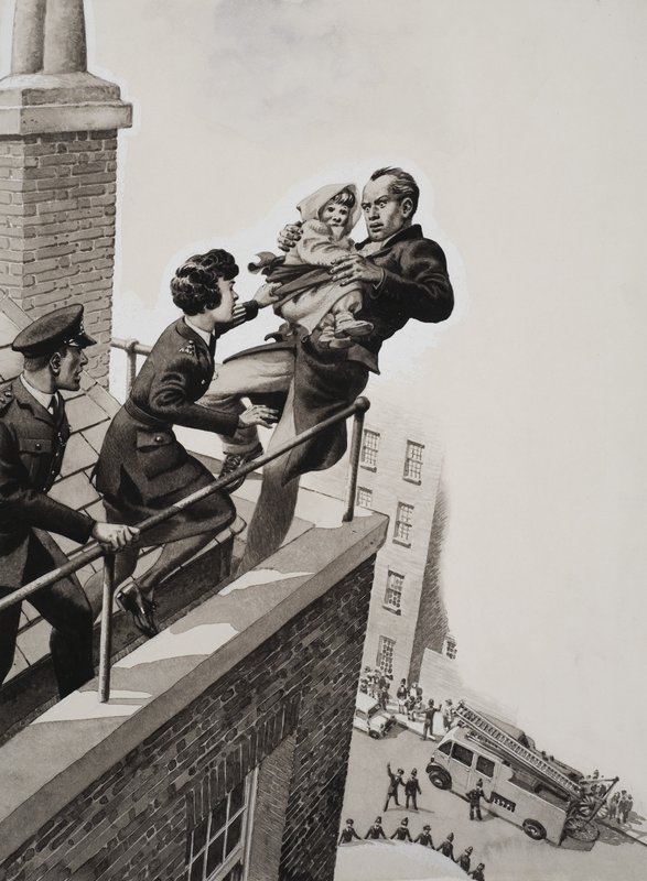 No te acerques o saltaré de Pat (1907-95) Nicolle