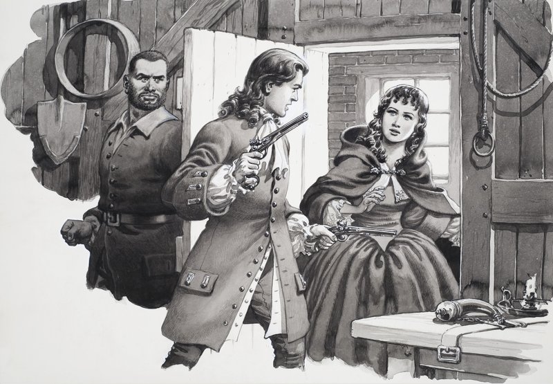 La chica de la capa gris de Pat (1907 95) Nicolle