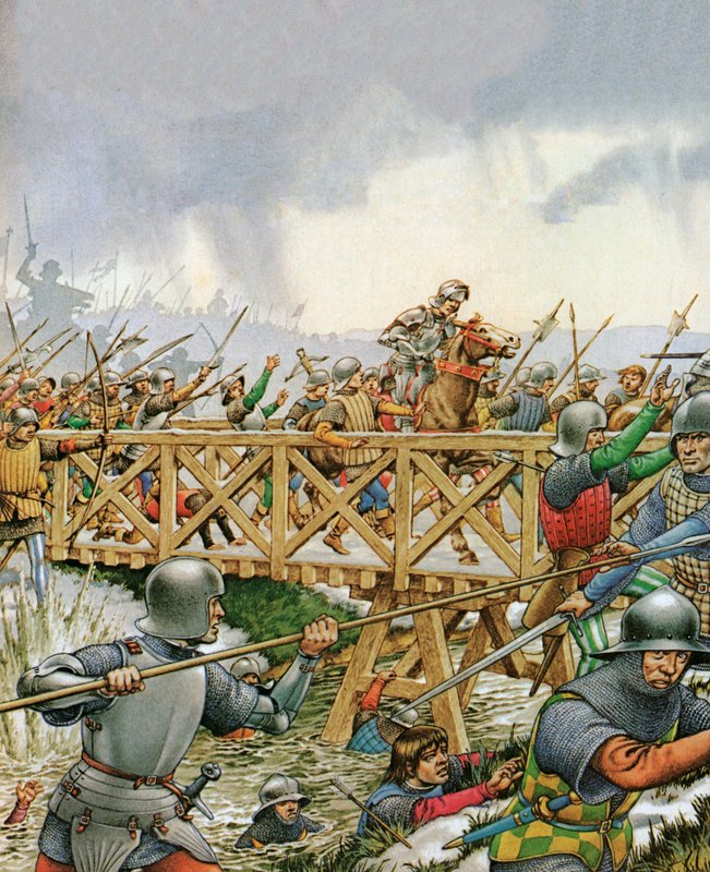 La batalla de Towton de Pat (1907 95) Nicolle