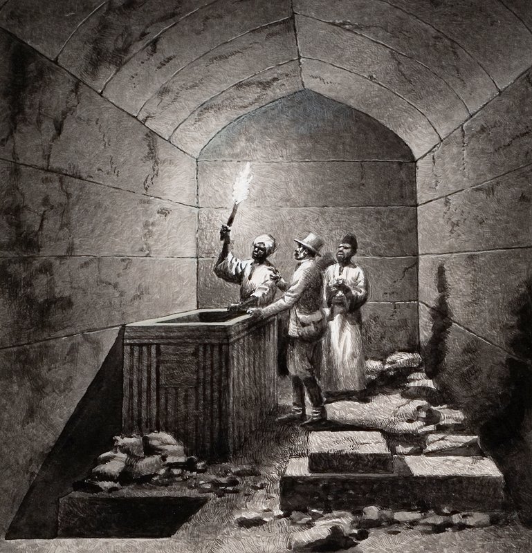 Tumba Cámara de Menkaura de Pat (1907-95) Nicolle