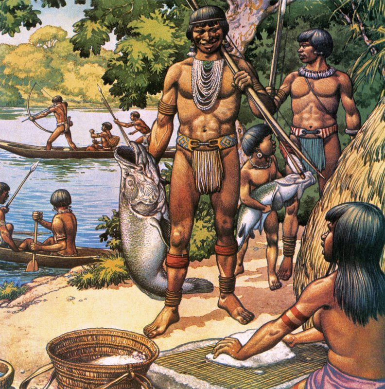 Indios del Amazonas de Pat (1907 95) Nicolle