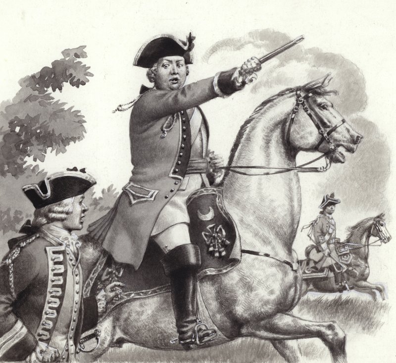 El duque de Cumberland (gouache sobre papel) de Pat (1907 95) Nicolle
