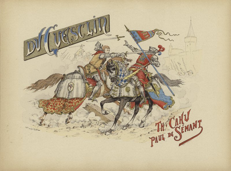 Bertrand du Guesclin, comandante militar francés de Paul de Semant