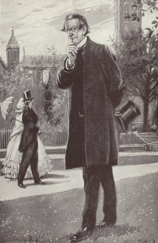 Ilustración para Barchester Towers de Anthony Trollope de Paul Hardy