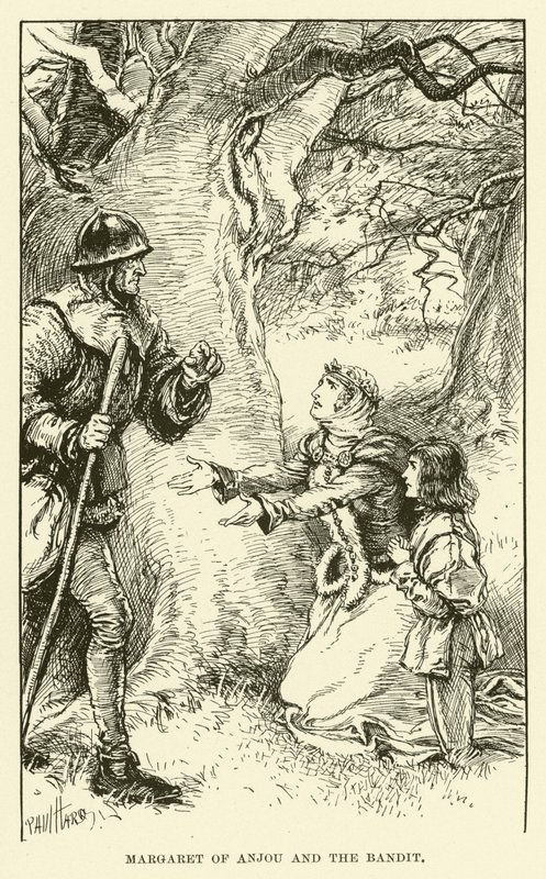 Margarita de Anjou y el bandido de Paul Hardy