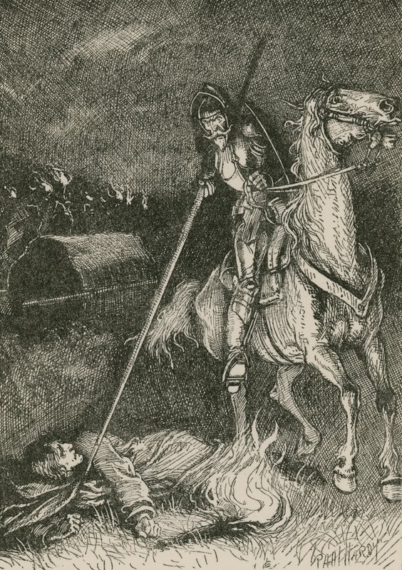 Ríndete y suplica por tu vida, o mueres de Paul Hardy