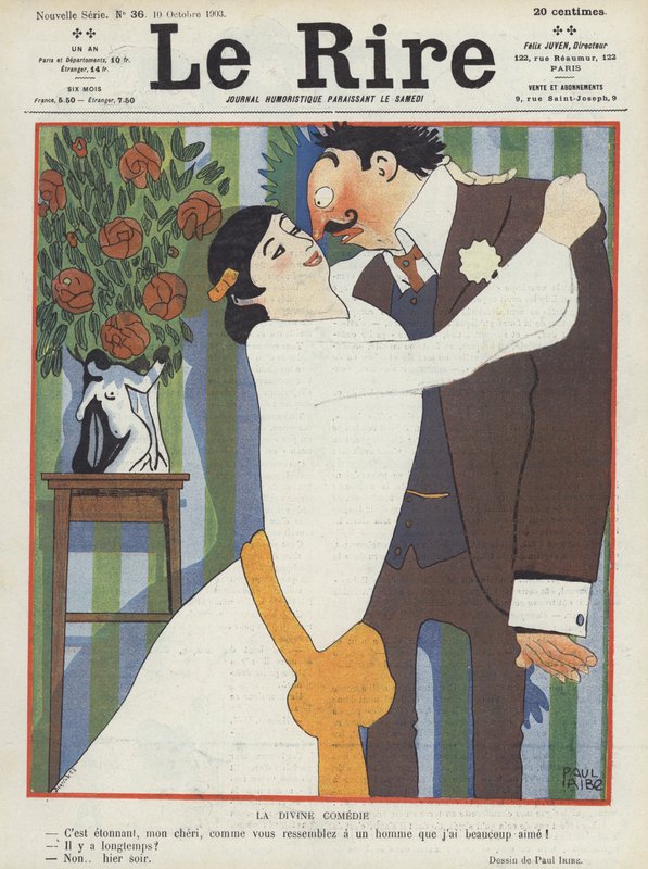 Ilustración para Le Rire de Paul Iribe