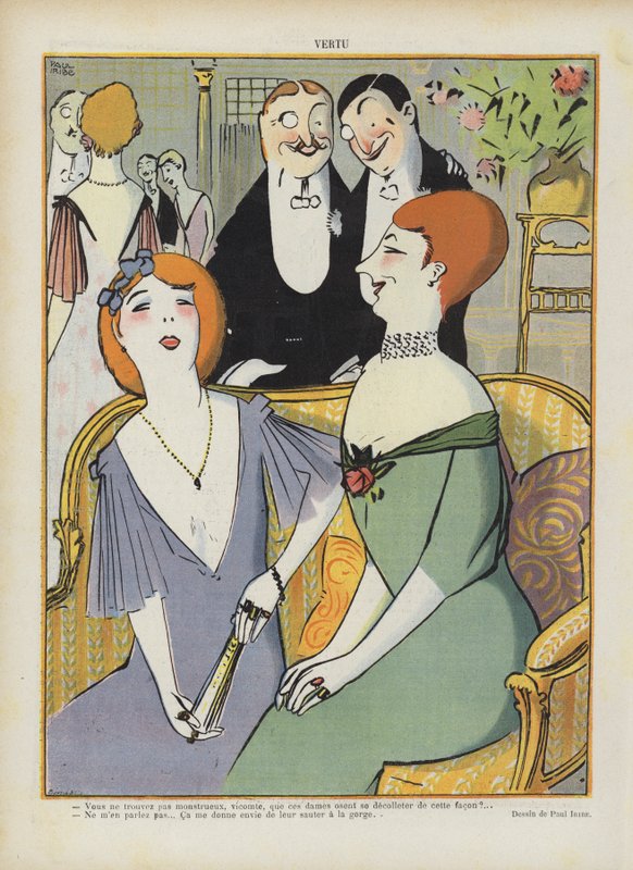 Ilustración para Le Rire de Paul Iribe
