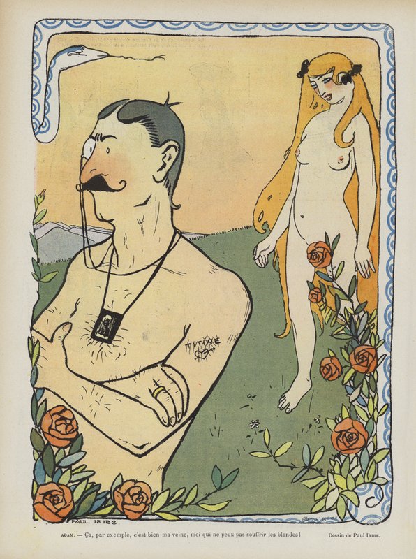 Ilustración para la revista Le Rire de Paul Iribe