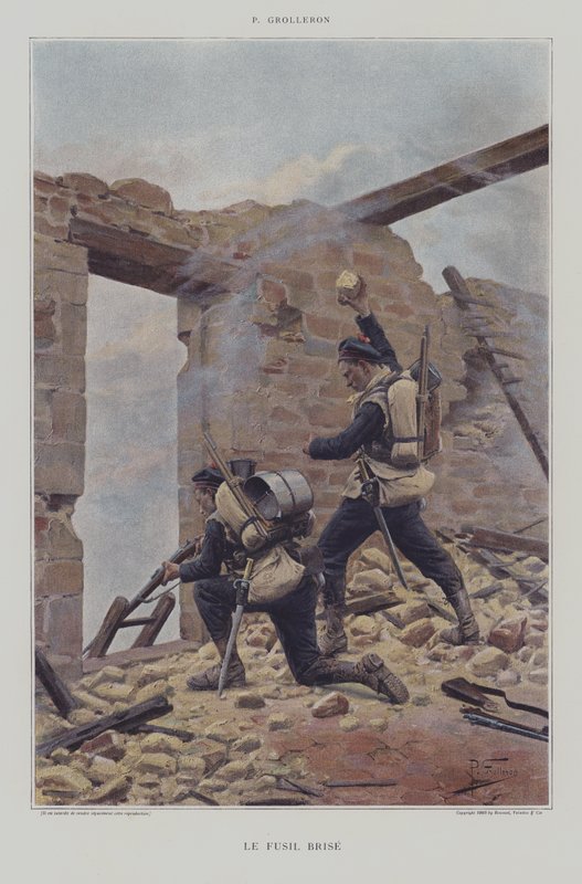 Le Fusil Brisé de Paul Louis Narcisse Grolleron
