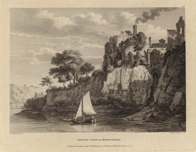 Castillo de Chepstow de Paul Sandby