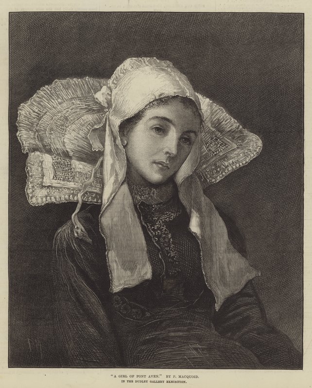 Una Chica de Pont Aven de Percy Macquoid