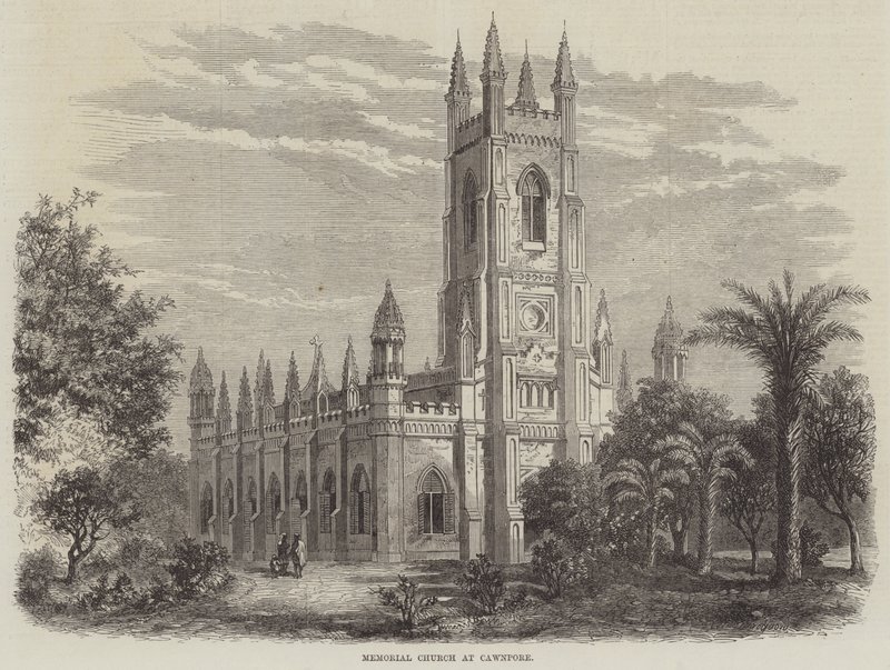 Iglesia Memorial en Cawnpore de Percy Macquoid