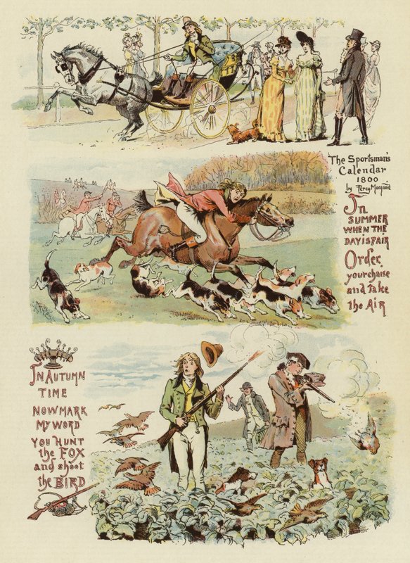 El calendario del deportista de Percy Macquoid