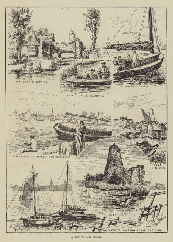 Un Viaje a East Anglia de Percy Robert Craft