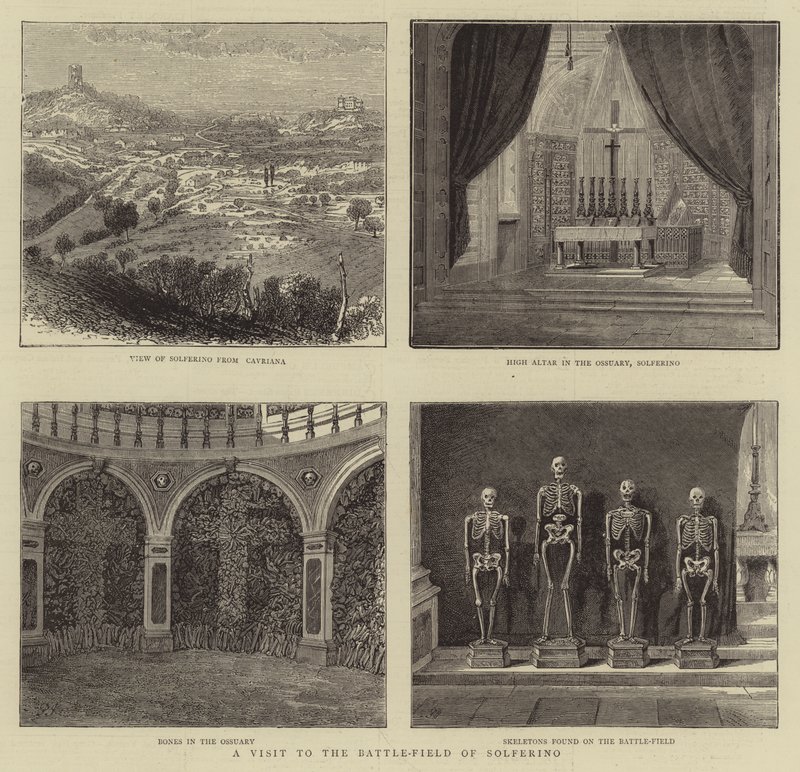 Una Visita al Campo de Batalla de Solferino de Percy William Justyne