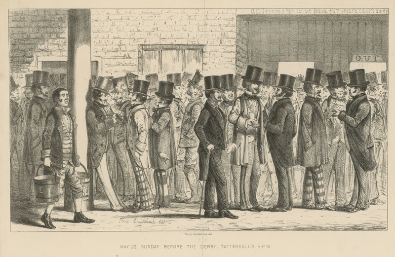 Domingo antes del Derby de Percy Cruikshank