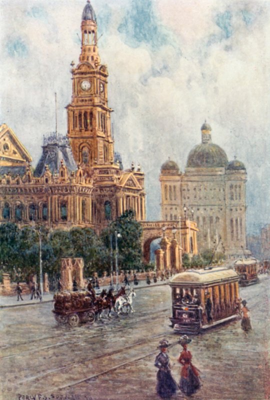 El Ayuntamiento de Sídney de Percy F.S. (after) Spence