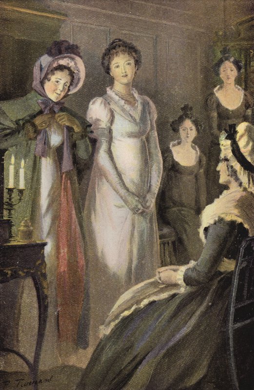 Ilustración para Silas Marner de George Eliot (litografía en color) de Percy Tarrant