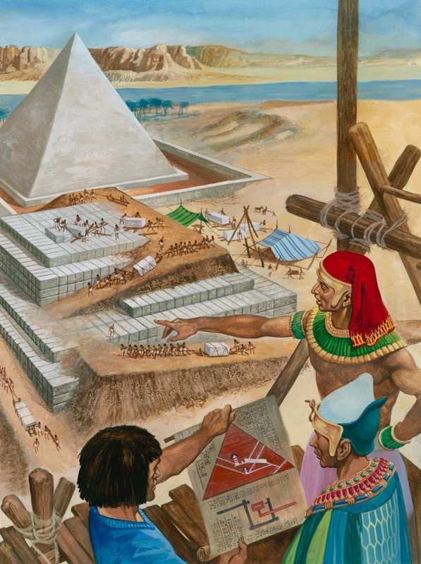 Construcción de las Pirámides de Peter Jackson