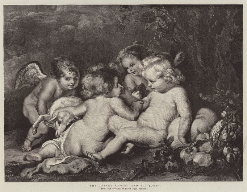 El Niño Cristo y San Juan de Peter Paul Rubens