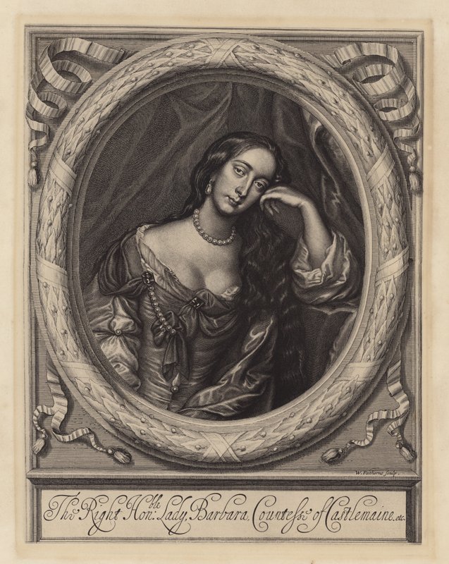 Barbara Villiers, Condesa de Castlemaine, amante del Rey Carlos II de Peter (after) Lely