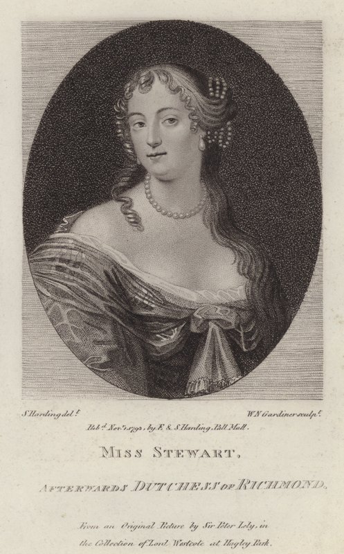 Frances Stewart, Duquesa de Richmond de Peter (after) Lely