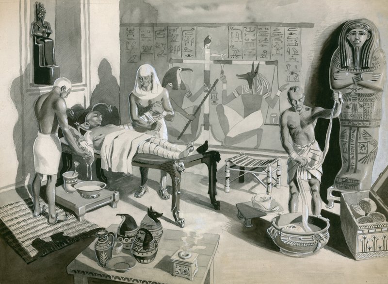 Embalsamamiento en el antiguo Egipto de Peter Jackson