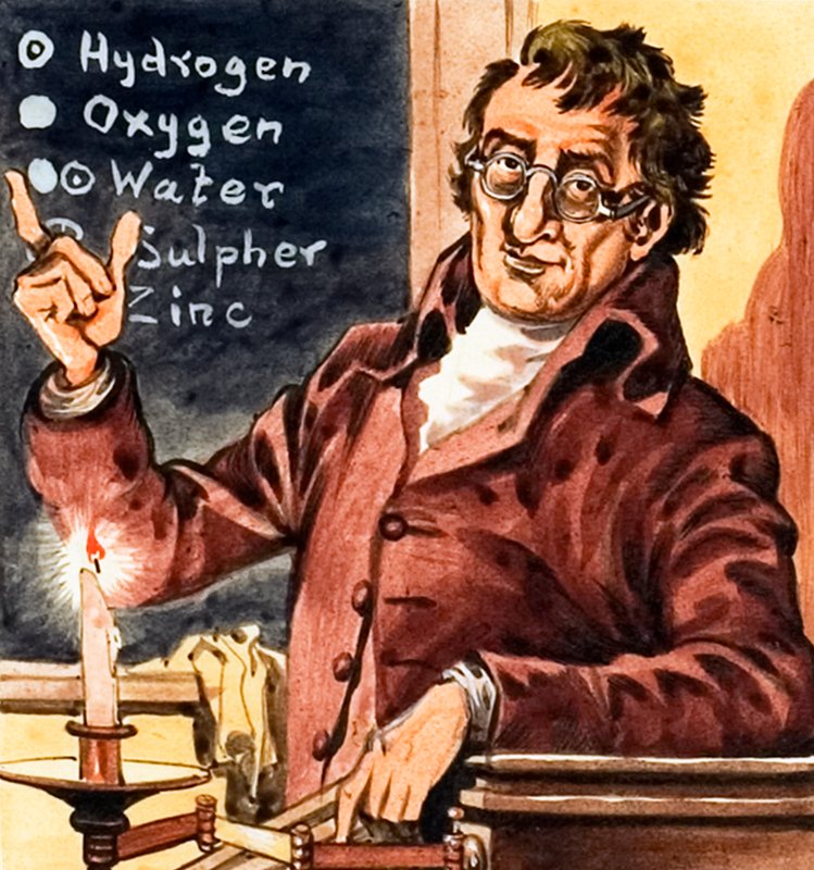 John Dalton, fundador de la teoría atómica química de Peter Jackson