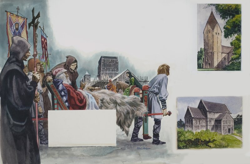 Rey Eduardo, luego San Eduardo el Confesor de Peter Jackson