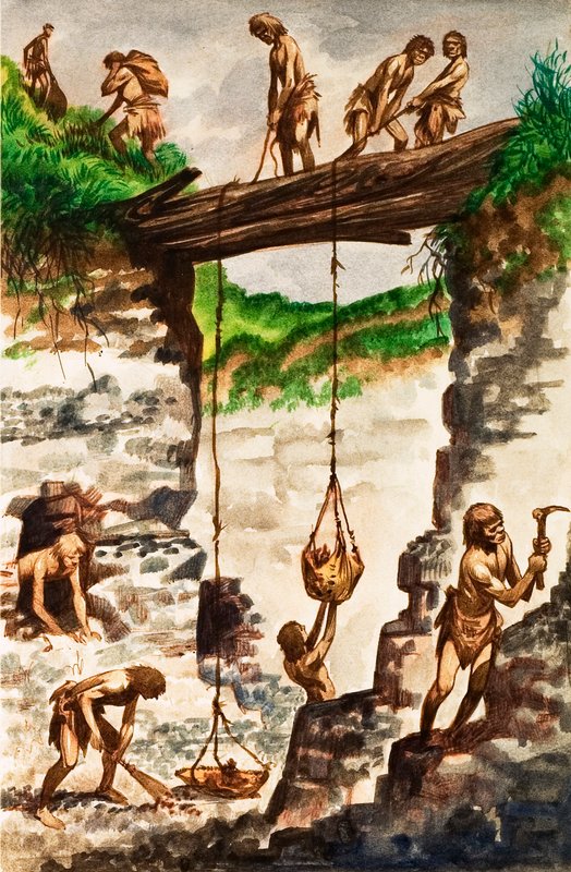 Fabricantes de herramientas de la Edad de Piedra de Peter Jackson
