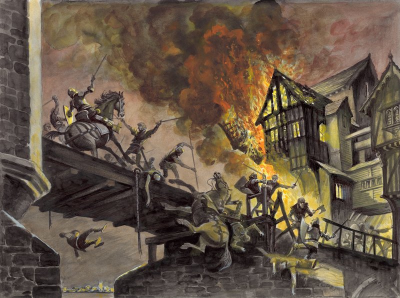 La batalla del Puente de Londres de Peter Jackson
