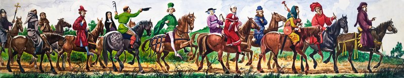 La maravillosa historia de Gran Bretaña: El poeta Chaucer y los peregrinos de Peter Jackson