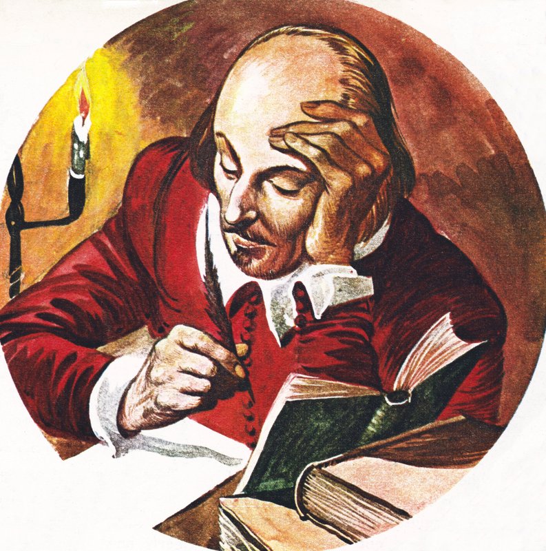 William Shakespeare, escribiendo de Peter Jackson