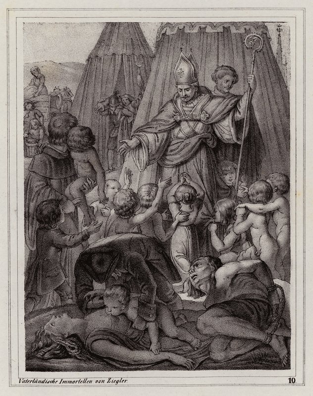 Segundo sitio de Viena por los turcos de Peter Johann Nepomuk Geiger