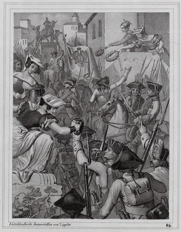 Guerra de Sucesión española de Peter Johann Nepomuk Geiger