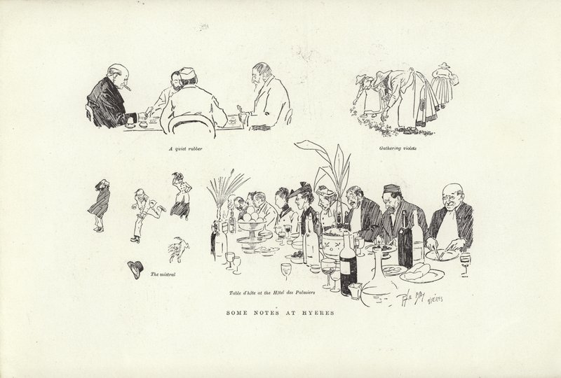 Algunas notas en Hyeres de Phil May