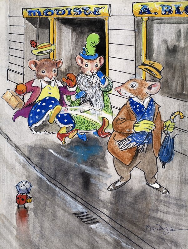 El ratón de ciudad y el ratón de campo de Philip Mendoza
