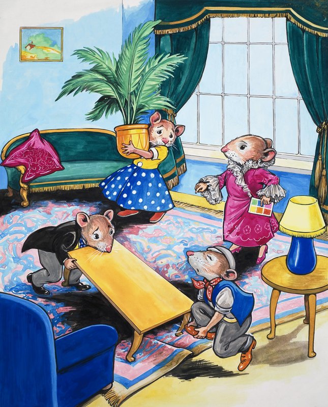 El ratón de ciudad y el ratón de campo de Philip Mendoza